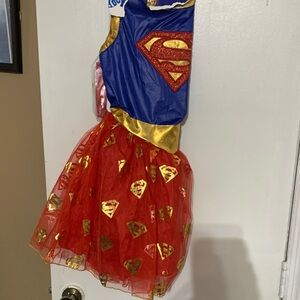 DC Superhero Kids Costume - Blue, Red, and Gold